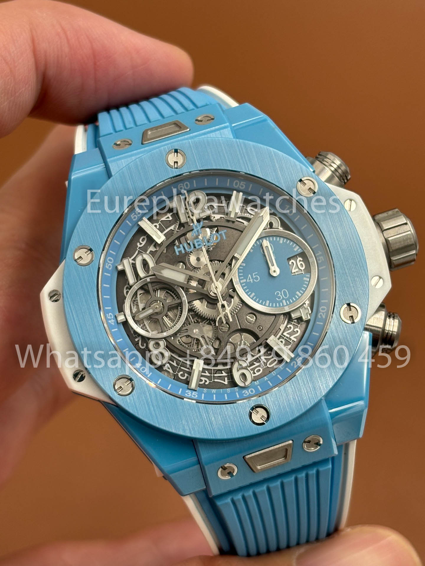 Hublot BIG BANG Unico 441.EX.5120.RX 1:1 Best Edition BBF Factory White Velcro Strap