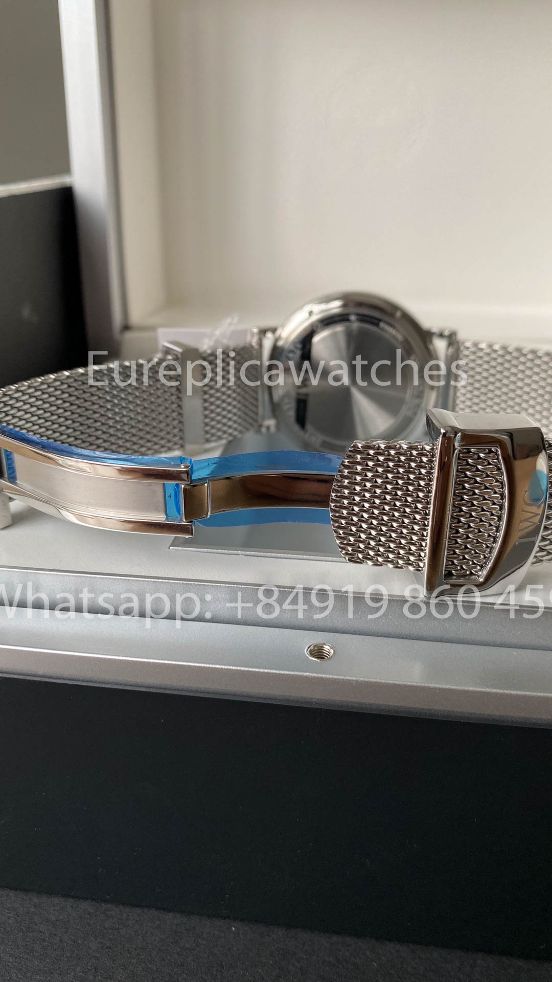 IWC Portofino IW356501 Automatic Watch 40MM 1:1 Best Clone A+ Factory Mesh Strap