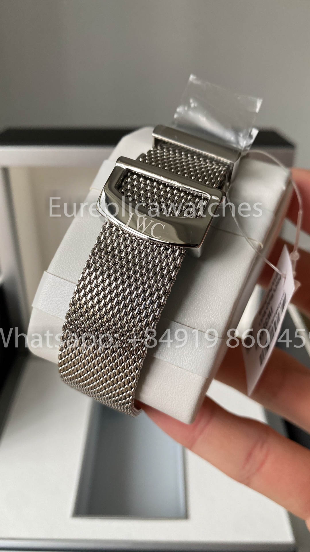 IWC Portofino IW356518 Automatic Watch 40MM 1:1 Best Clone A+ Factory Mesh Strap