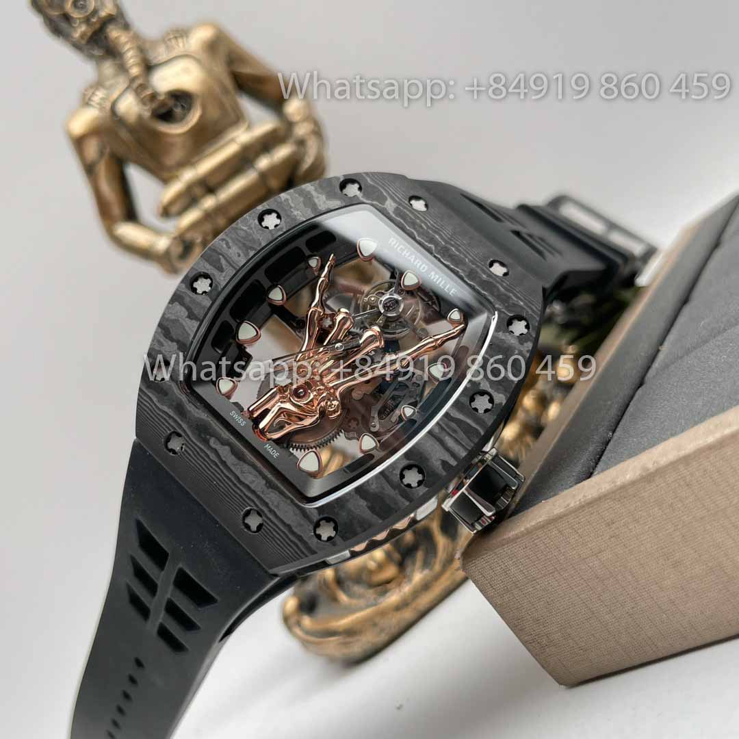 Richard Mille RM66 Tourbillon volante de cuerda manual 1:1 Mejor clon de fábrica YS 