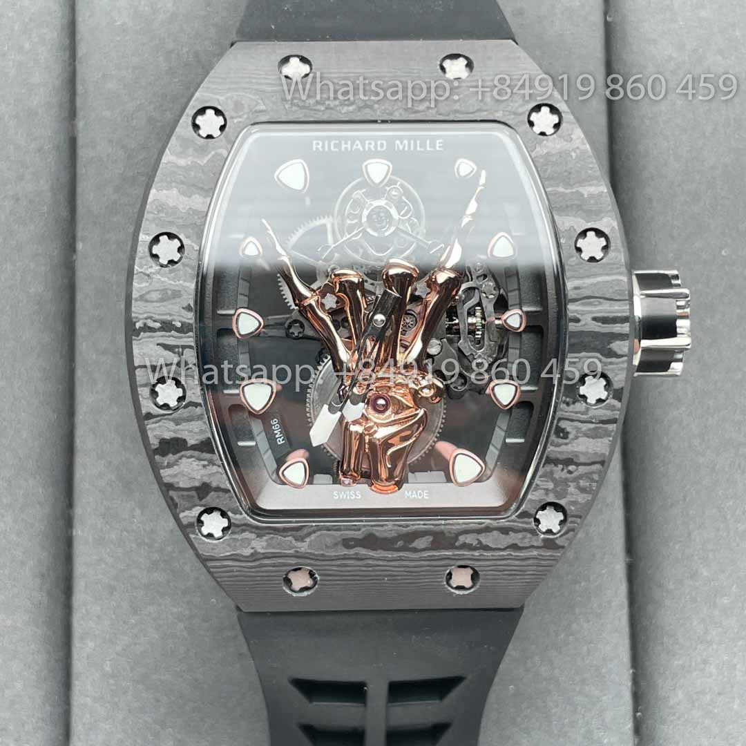 Richard Mille RM66 Tourbillon volante de cuerda manual 1:1 Mejor clon de fábrica YS 