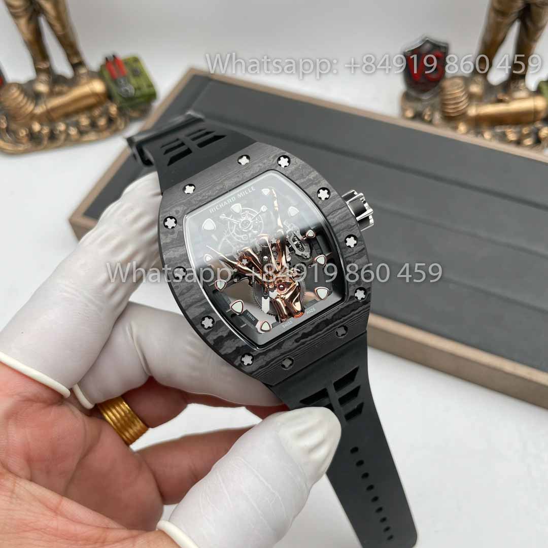 Richard Mille RM66 Tourbillon volante de cuerda manual 1:1 Mejor clon de fábrica YS 