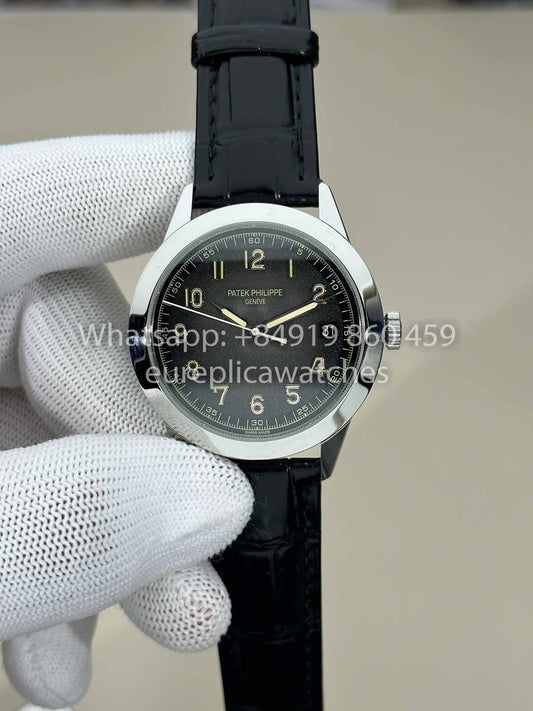 Patek Philippe Calatrava 5226G-001 Cinturino Nero 1:1 Miglior Clone GR versione luminosa migliorata