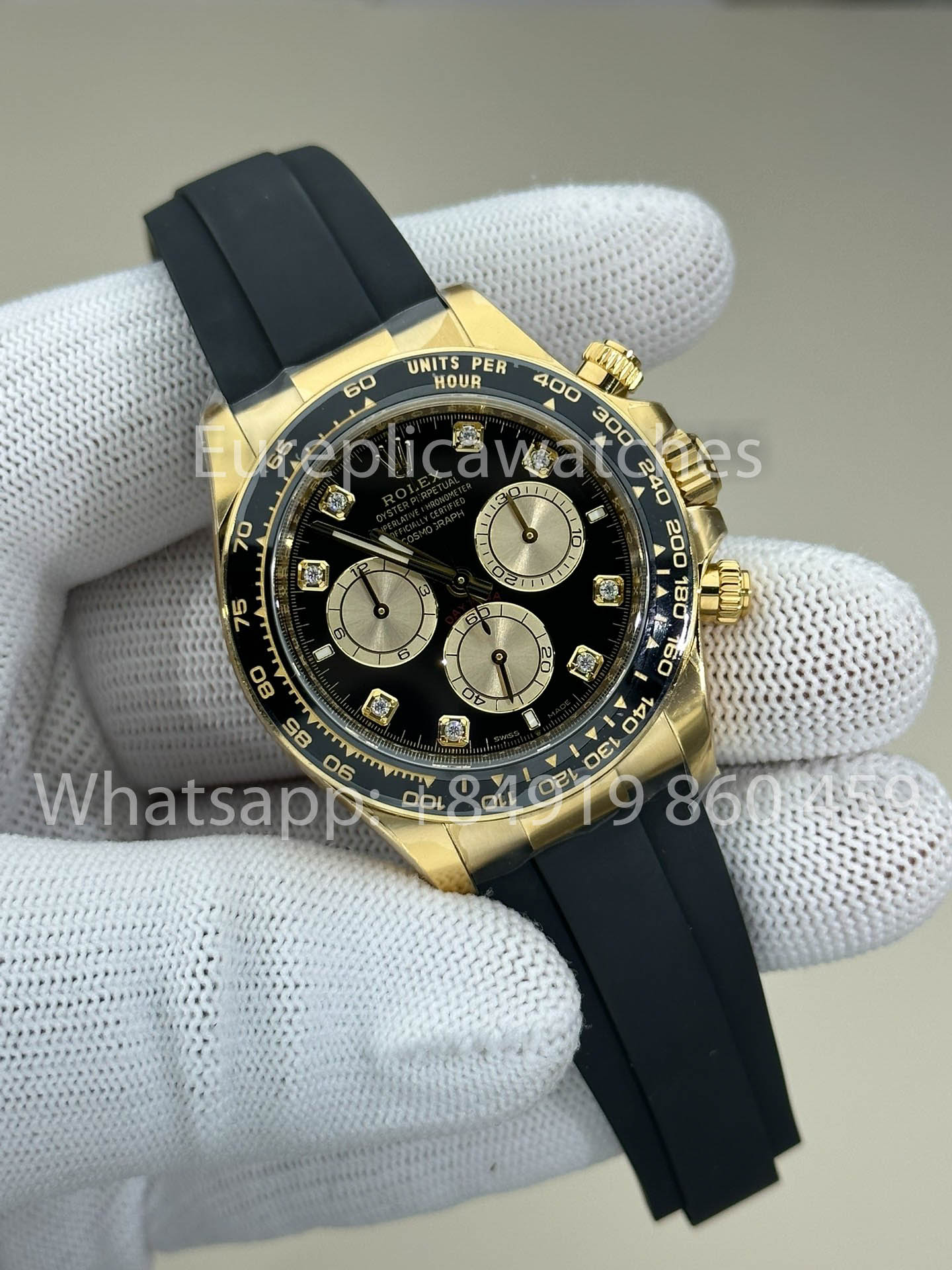 Rolex Cosmograph Daytona M126518ln-0006 1:1 Miglior clone Lunetta in ceramica di fabbrica pulita