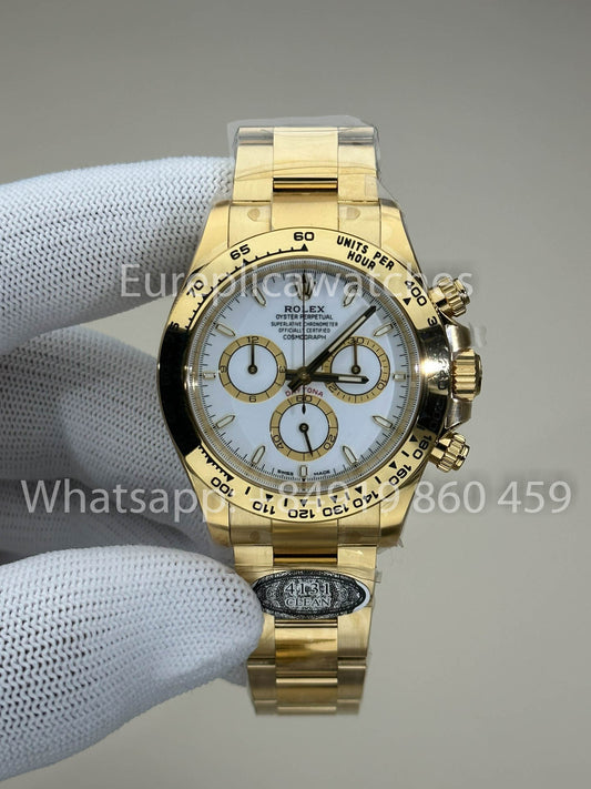 Rolex Cosmograph Daytona M126508-0001 Esfera blanca 1:1 Mejor clon Limpio de fábrica