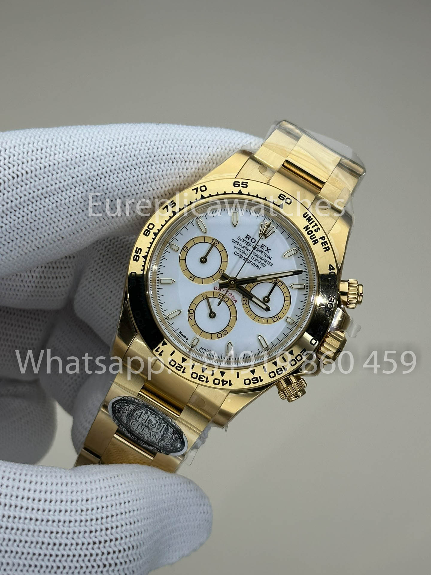 Rolex Cosmograph Daytona M126508-0001 Quadrante Bianco 1:1 Miglior Clone Fabbrica Pulita