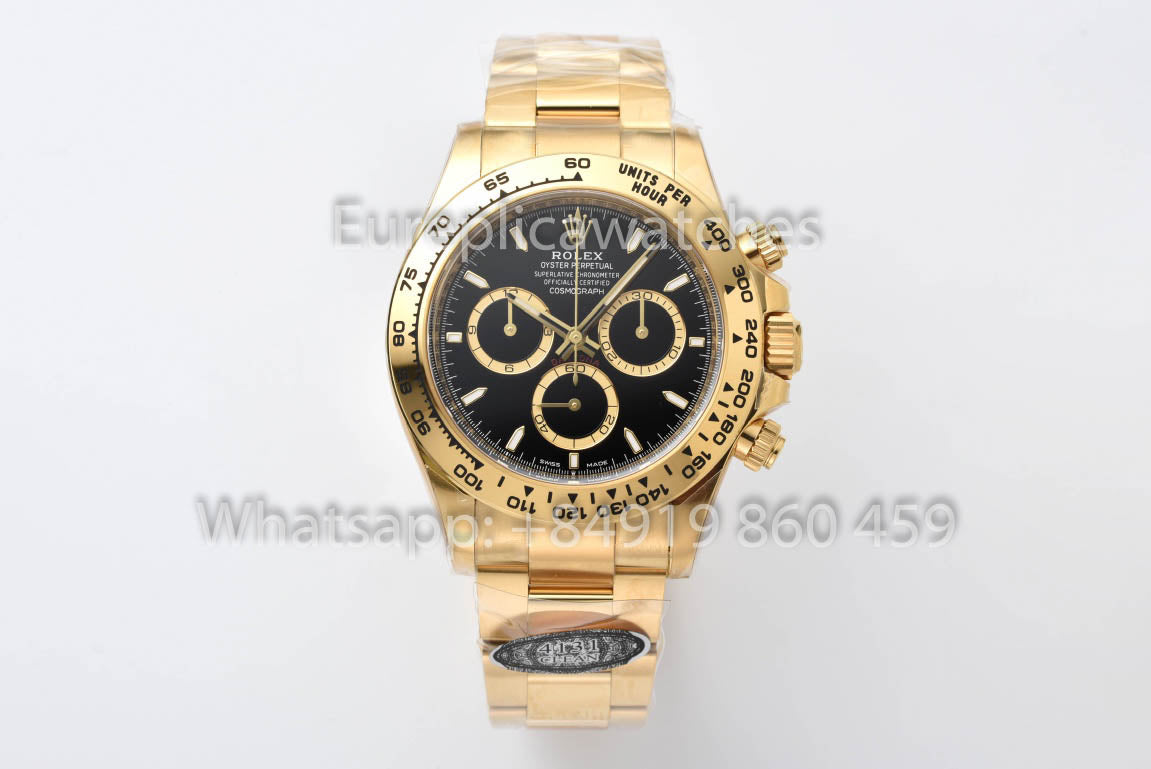 Rolex Cosmograph Daytona M126508-0004 Quadrante Nero 1:1 Miglior Clone Fabbrica Pulita