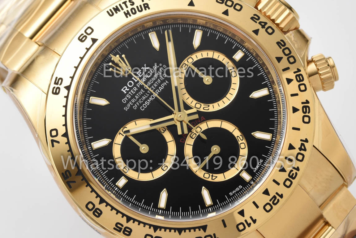 Rolex Cosmograph Daytona M126508-0004 Quadrante Nero 1:1 Miglior Clone Fabbrica Pulita