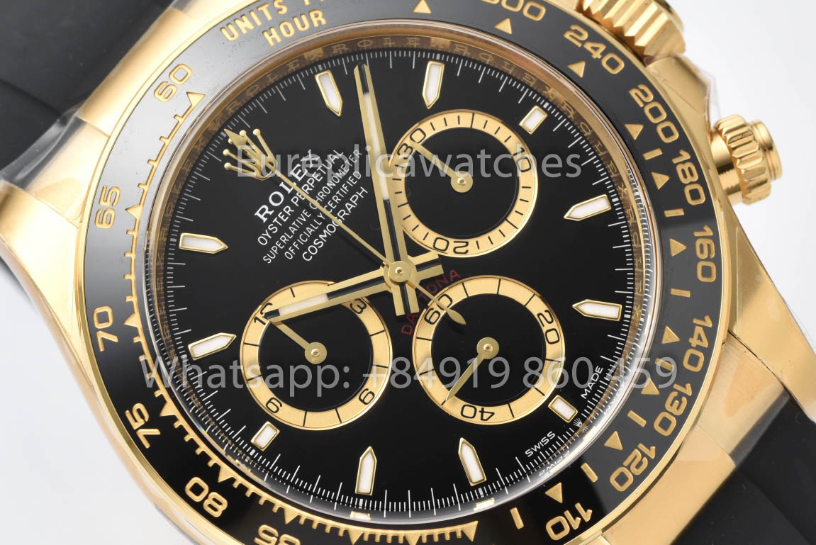 Rolex Cosmograph Daytona M126518LN-0008 1:1 Mejor clon Bisel de cerámica de fábrica limpio