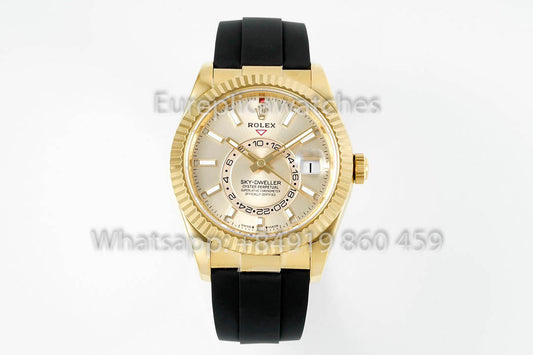 Rolex Oyster Perpetual Sky-Dweller M336239 Silver dial 1:1 Best Clone ZF Factory 190 gram