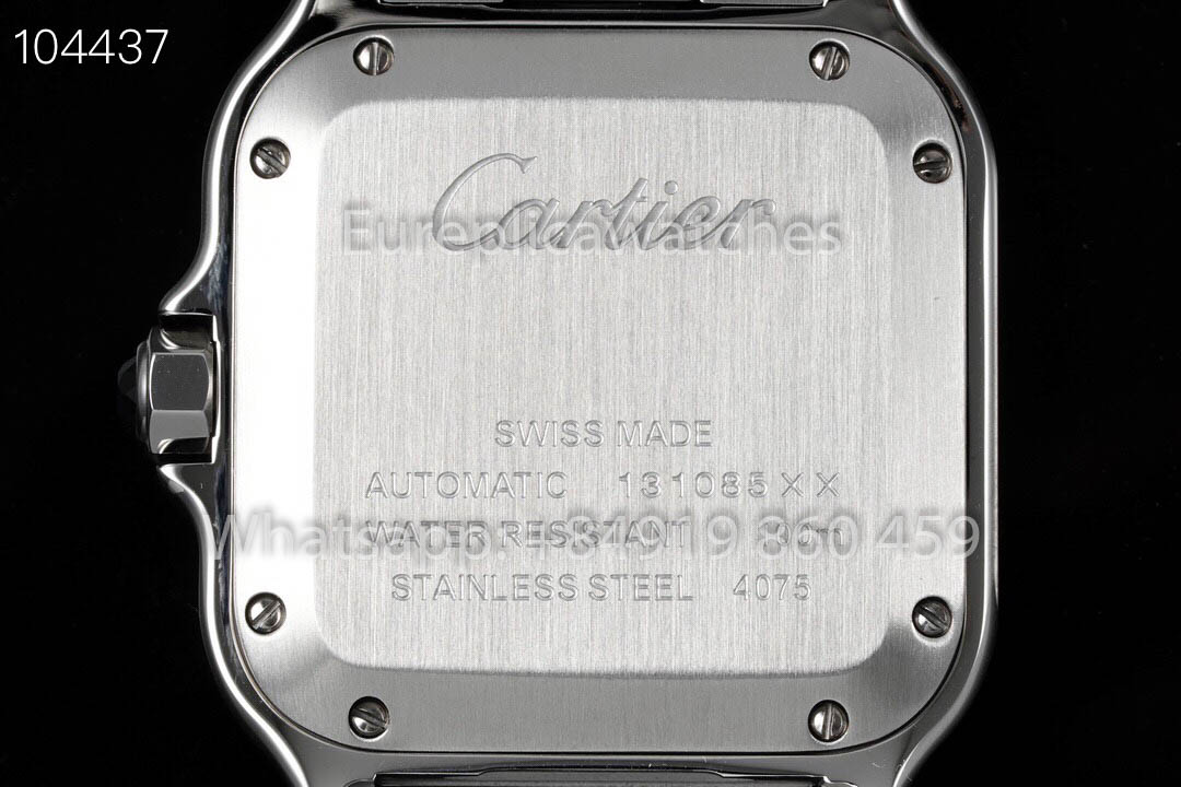 Cartier Santos De Cartier CRWSSA0065  1:1 Best Clone 35.1 mm BV Factory Stainless Steel