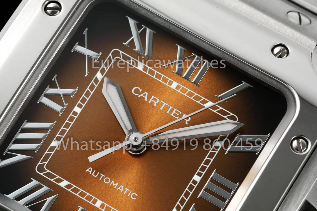 Cartier Santos De Cartier CRWSSA0065 1:1 Mejor clon 35,1 mm BV Fábrica Acero inoxidable