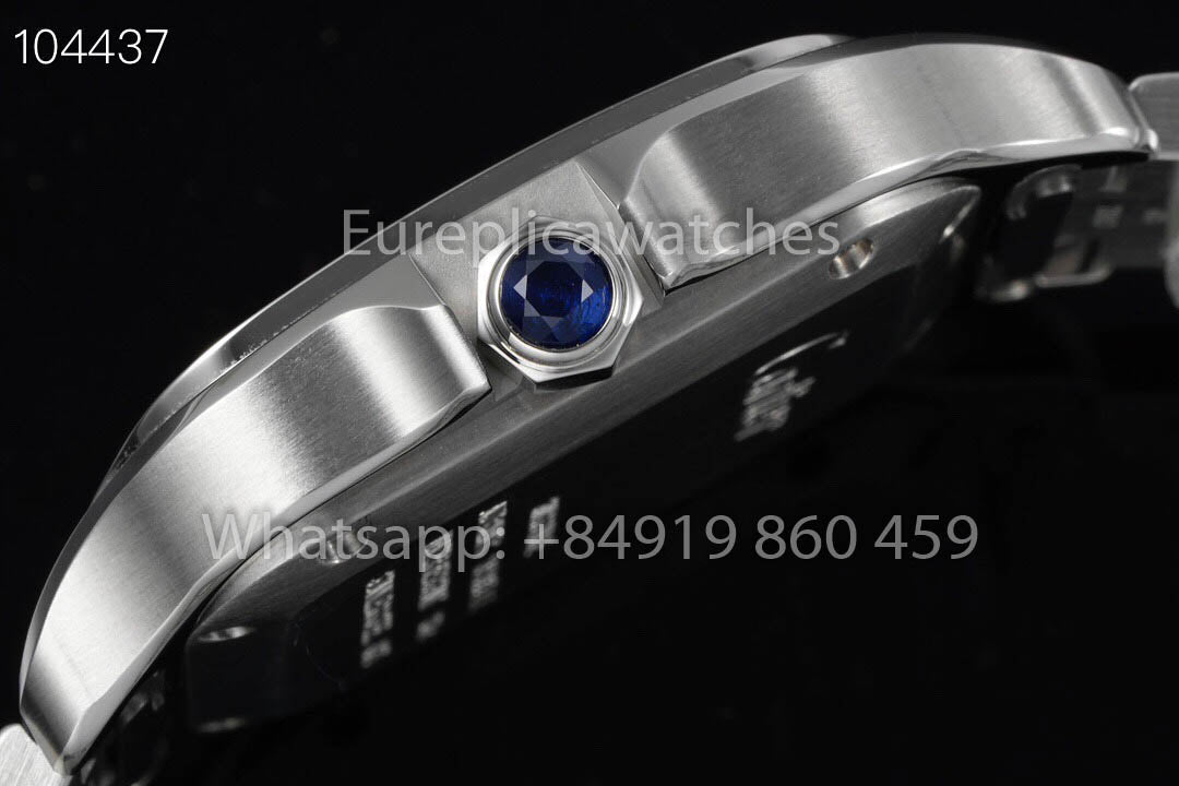 Cartier Santos De Cartier CRWSSA0065 1:1 Mejor clon 35,1 mm BV Fábrica Acero inoxidable