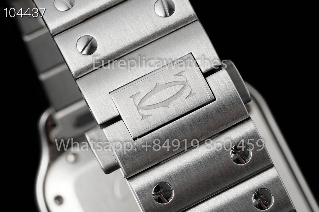 Cartier Santos De Cartier CRWSSA0065 1:1 Mejor clon 35,1 mm BV Fábrica Acero inoxidable