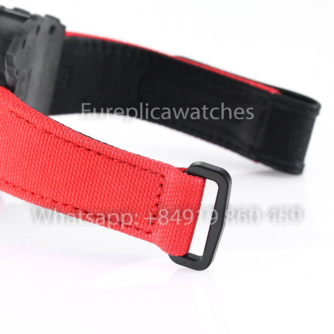 Richard Mille RM35-01 NTPT Carbon 1:1 Best Clone BBR Factory V2 Red Velcro Strap