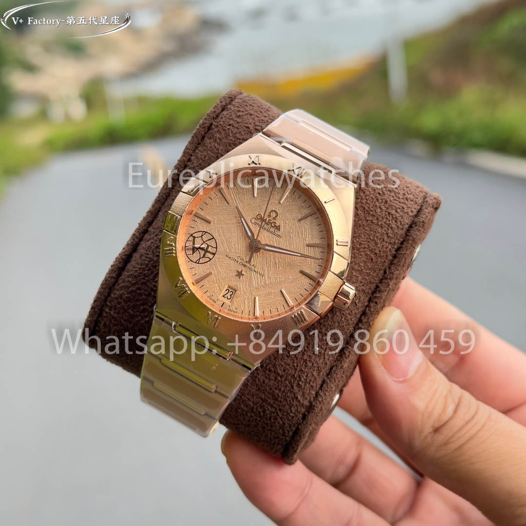 Omega Constellation 131.50.41.21.99.002 Rose gold 41 mm 1:1 Best Clone V+ Factory