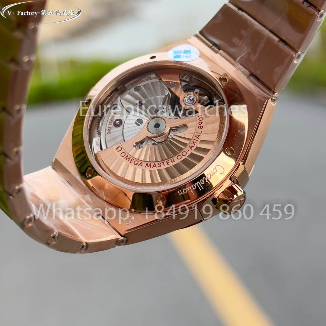 Omega Constellation 131.50.41.21.99.002 Rose gold 41 mm 1:1 Best Clone V+ Factory