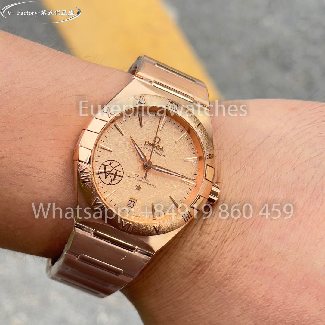 Omega Constellation 131.50.41.21.99.002 Rose gold 41 mm 1:1 Best Clone V+ Factory