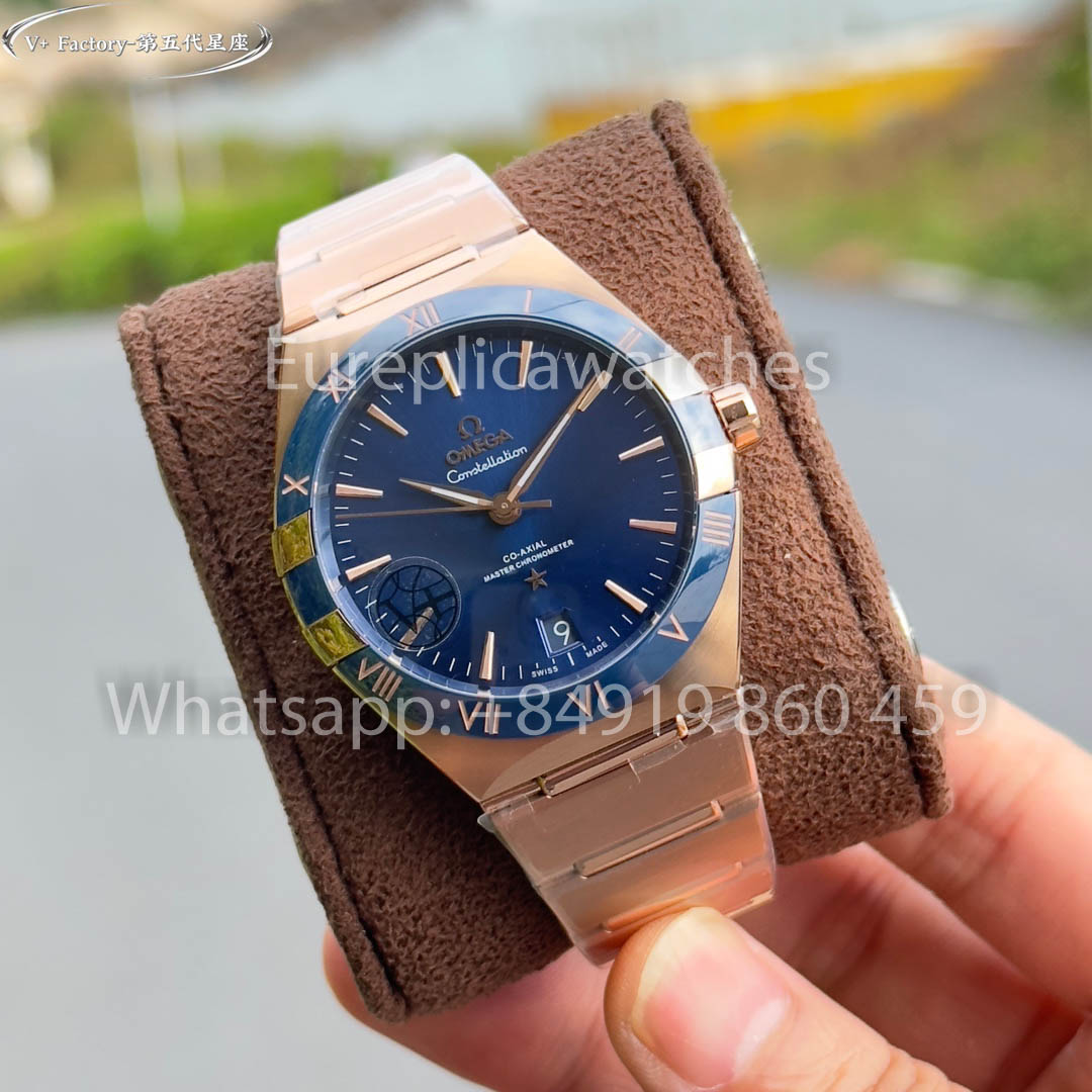 Omega Constellation 131.50.39.20.03.001 Rose gold 41 mm 1:1 Best Clone V+ Factory