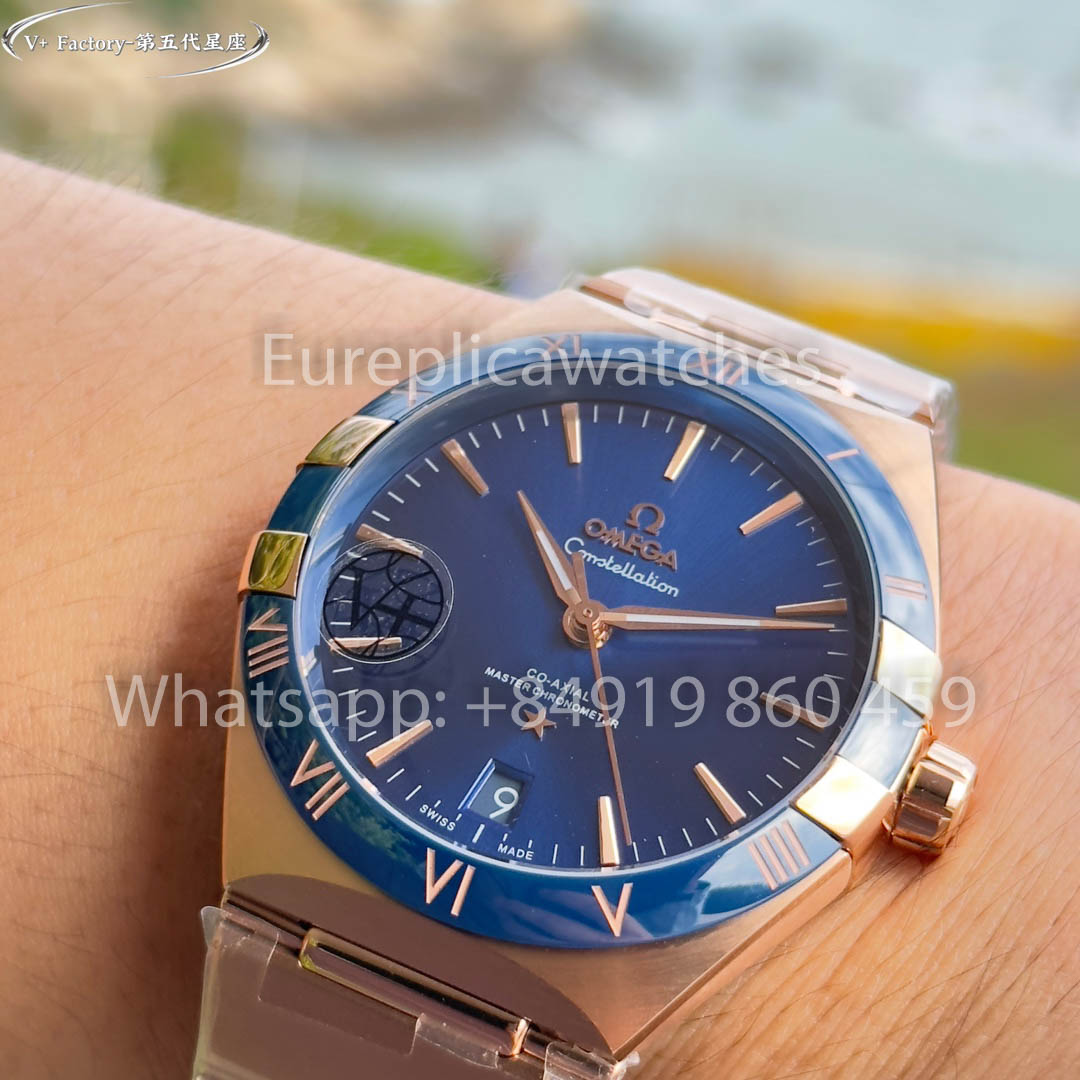 Omega Constellation 131.50.39.20.03.001 Rose gold 41 mm 1:1 Best Clone V+ Factory