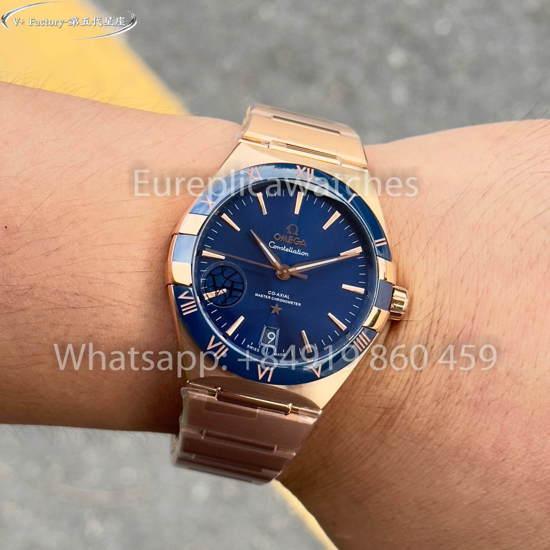 Omega Constellation 131.50.39.20.03.001 Oro rosa 41 mm 1:1 Mejor Clon V+ Factory