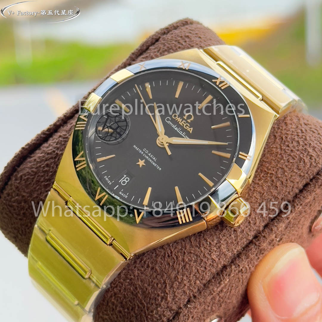 Omega Constellation 131.23.41.02.15 Yellow gold 41 mm 1:1 Best Clone V+ Factory