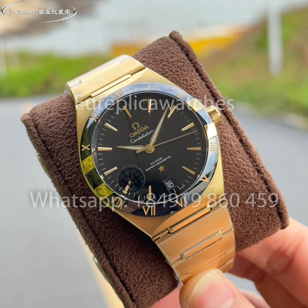 Omega Constellation 131.23.41.02.15 Yellow gold 41 mm 1:1 Best Clone V+ Factory