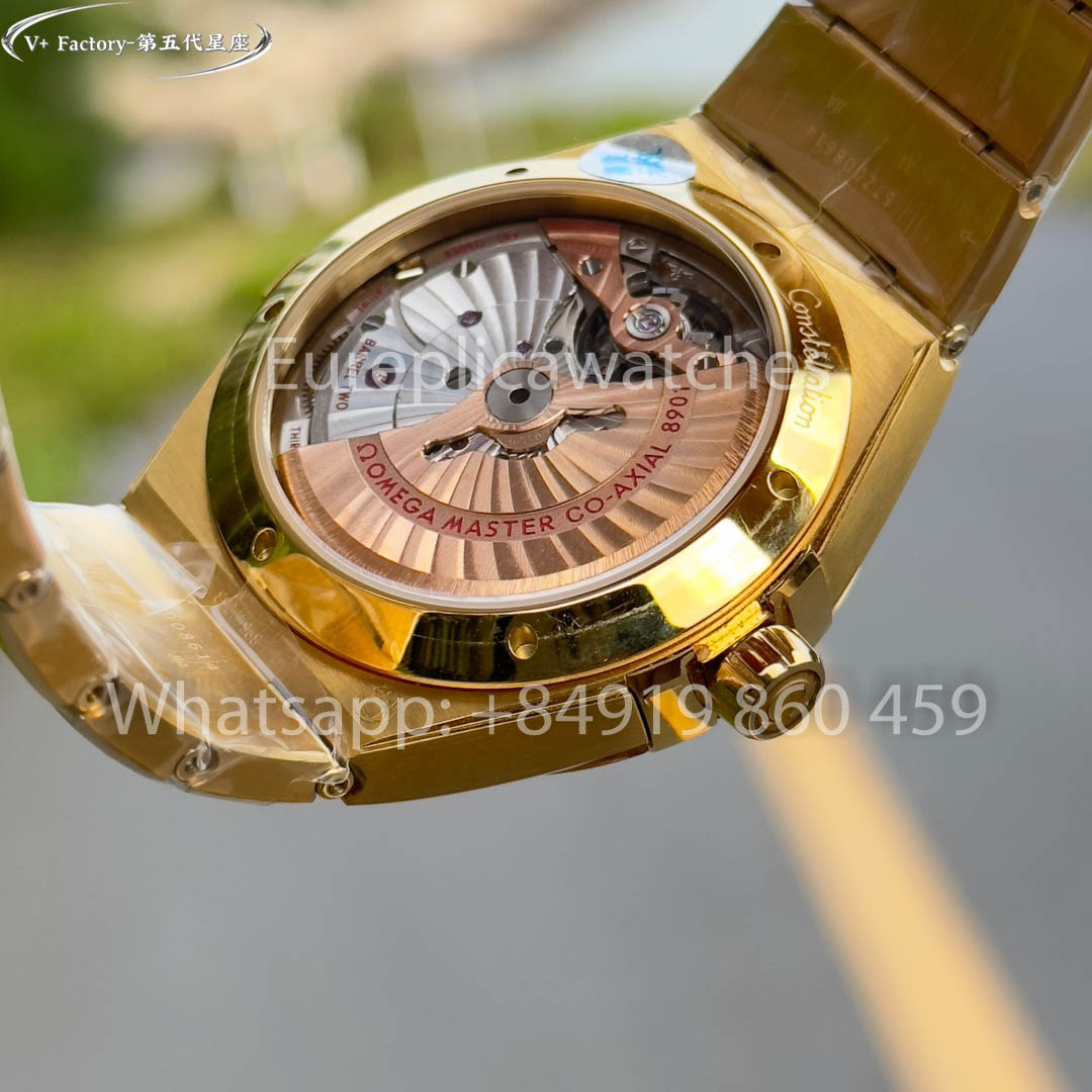 Omega Constellation 131.23.41.02.15 Yellow gold 41 mm 1:1 Best Clone V+ Factory