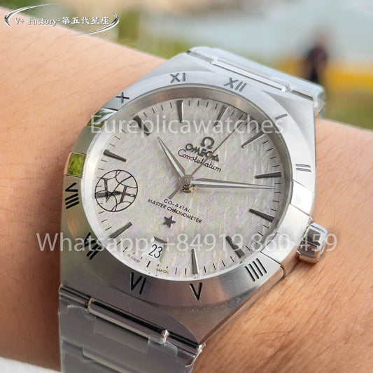 Omega Constellation Chronometer  131.30.41.21.99.001 Meteorite Dial 1:1 Best Clone V+ Factory