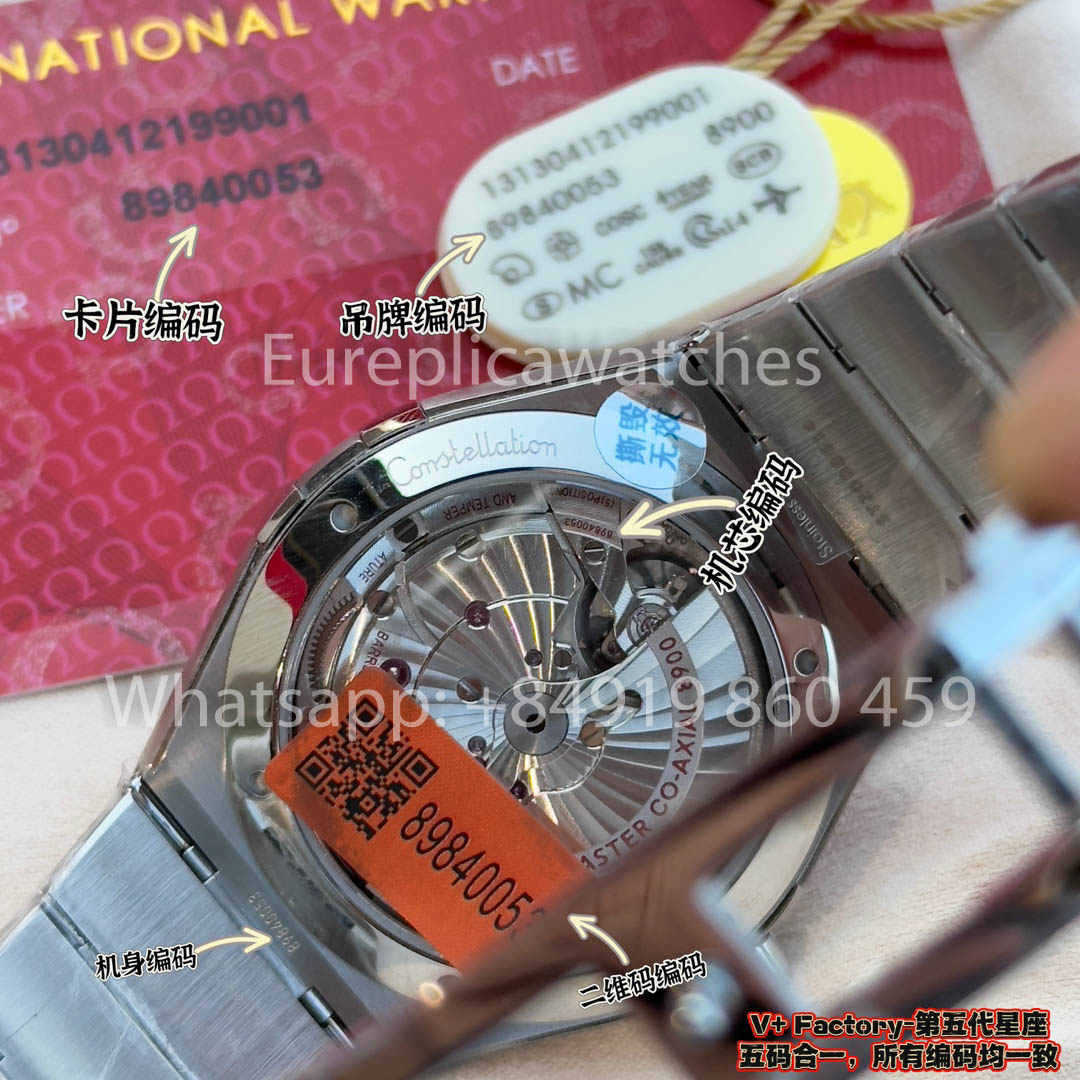 Omega Constellation Chronometer 131.30.41.21.01.001 1:1 Mejor clon V+ Factory