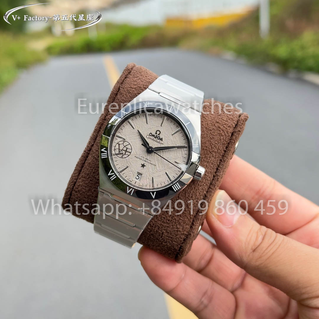 Omega Constellation Chronometer 131.23.41.21.03.001 Meteorite Dial 1:1 Best Clone V+ Factory