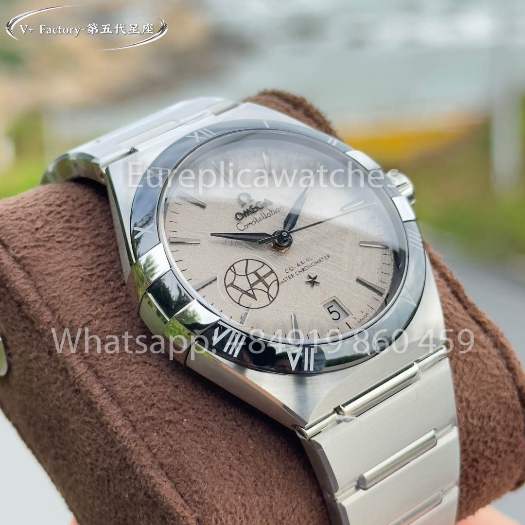 Omega Constellation Chronometer 131.23.41.21.03.001 Meteorite Dial 1:1 Mejor clon V+ Factory