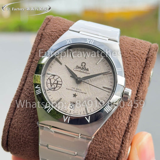 Omega Constellation Chronometer 131.23.41.21.03.001 Meteorite Dial 1:1 Best Clone V+ Factory