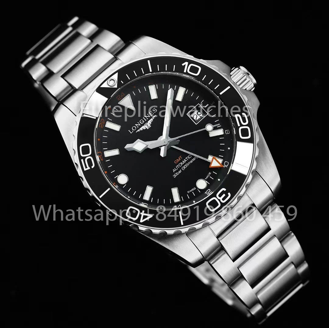 Longines Conquest L3.790.4.56.6 Black Dial 1:1 Best Clone ETC Factory