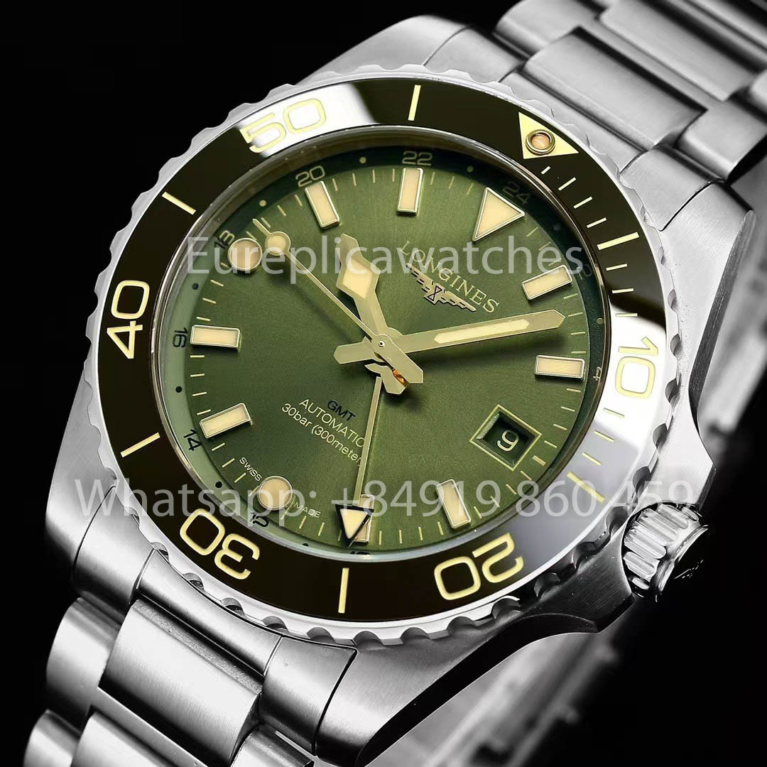 Longines Conquest L3.790.4.06.6 Green Dial 1:1 Best Clone ETC Factory