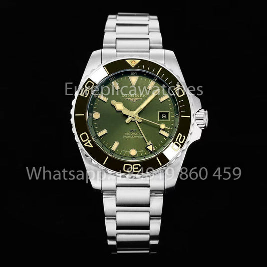 Longines Conquest L3.790.4.06.6 Esfera verde 1:1 Mejor clon de fábrica ETC