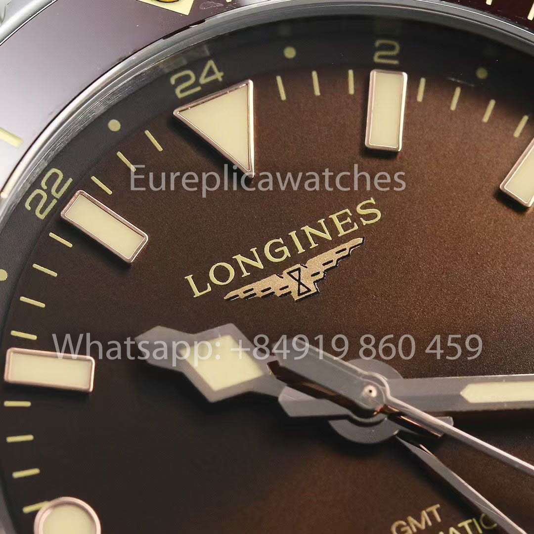 Longines Conquest L3.790.4.66.6 Quadrante marrone 1:1 Miglior clone ETC Factory