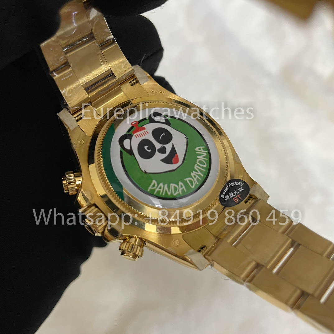 Rolex Cosmograph Daytona M126508-0004 BT Factory 1:1 Miglior Clone 4131 Movimento Oro