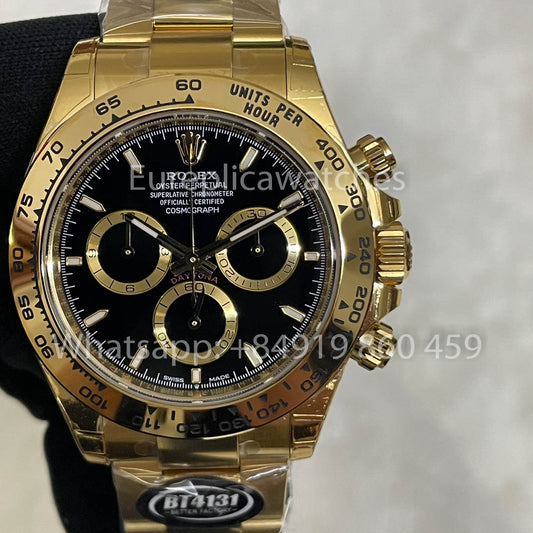 Rolex Cosmograph Daytona M126508-0004 BT Factory 1:1 Miglior Clone 4131 Movimento Oro