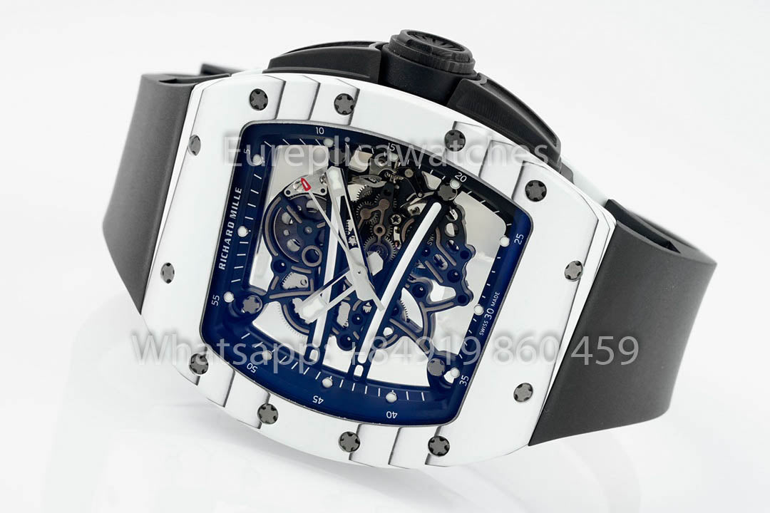 RICHARD MILLE RM61-01 Esfera esqueletizada de fibra de carbono 1:1 Mejor clon APS Factory Versión más reciente