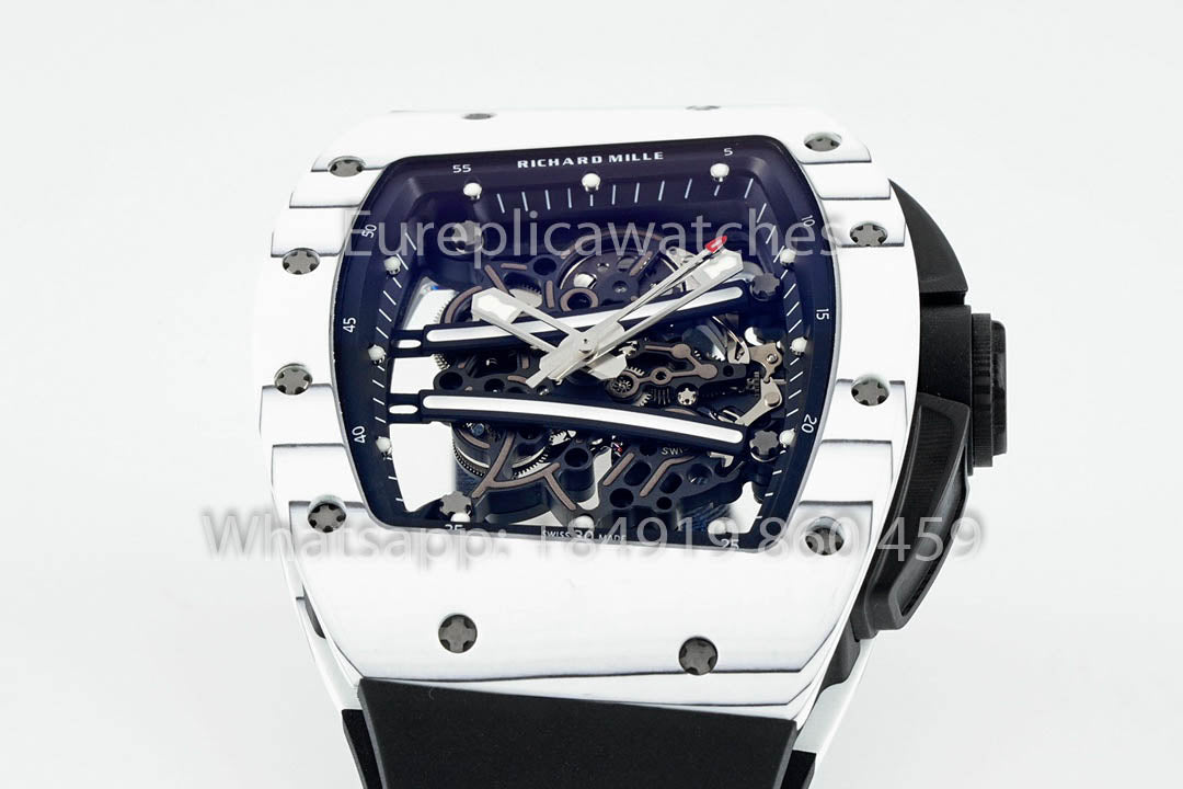 RICHARD MILLE  RM61-01 Carbon Fiber Skeleton Dial 1:1 Best Clone APS Factory Newest Version