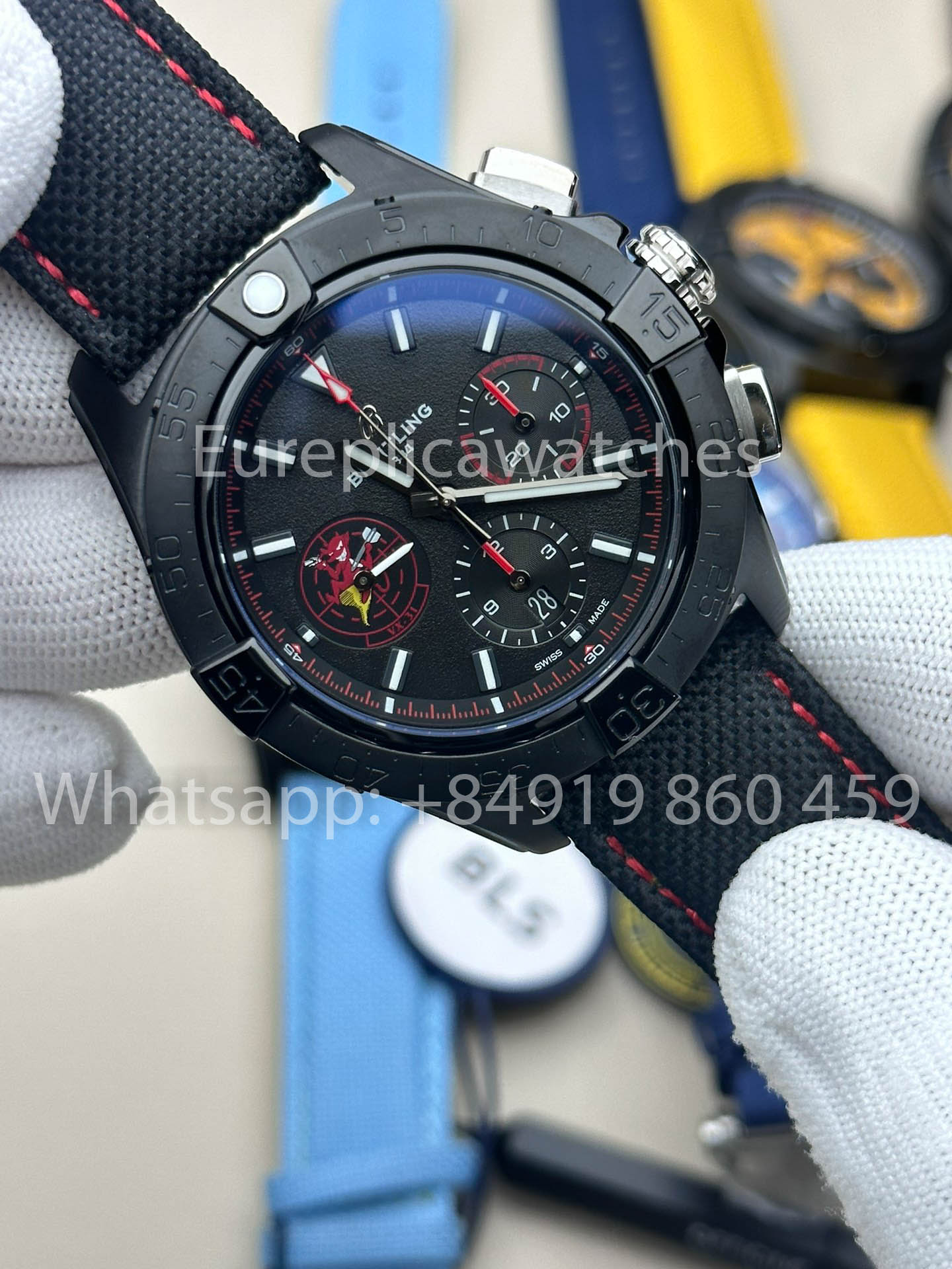 Breitling Avenger B01 Chronograph Mission Dust Devils SB01473A1B1X1 1:1 Best Clone BLS Factory