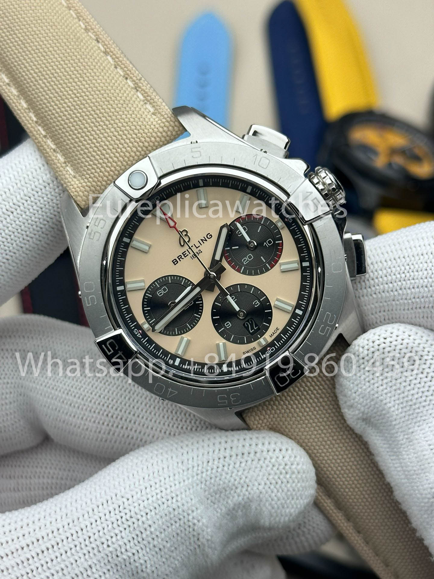 Breitling Avenger B01 Cronógrafo AB0137241L1P1 1:1 Mejor clon de fábrica BLS