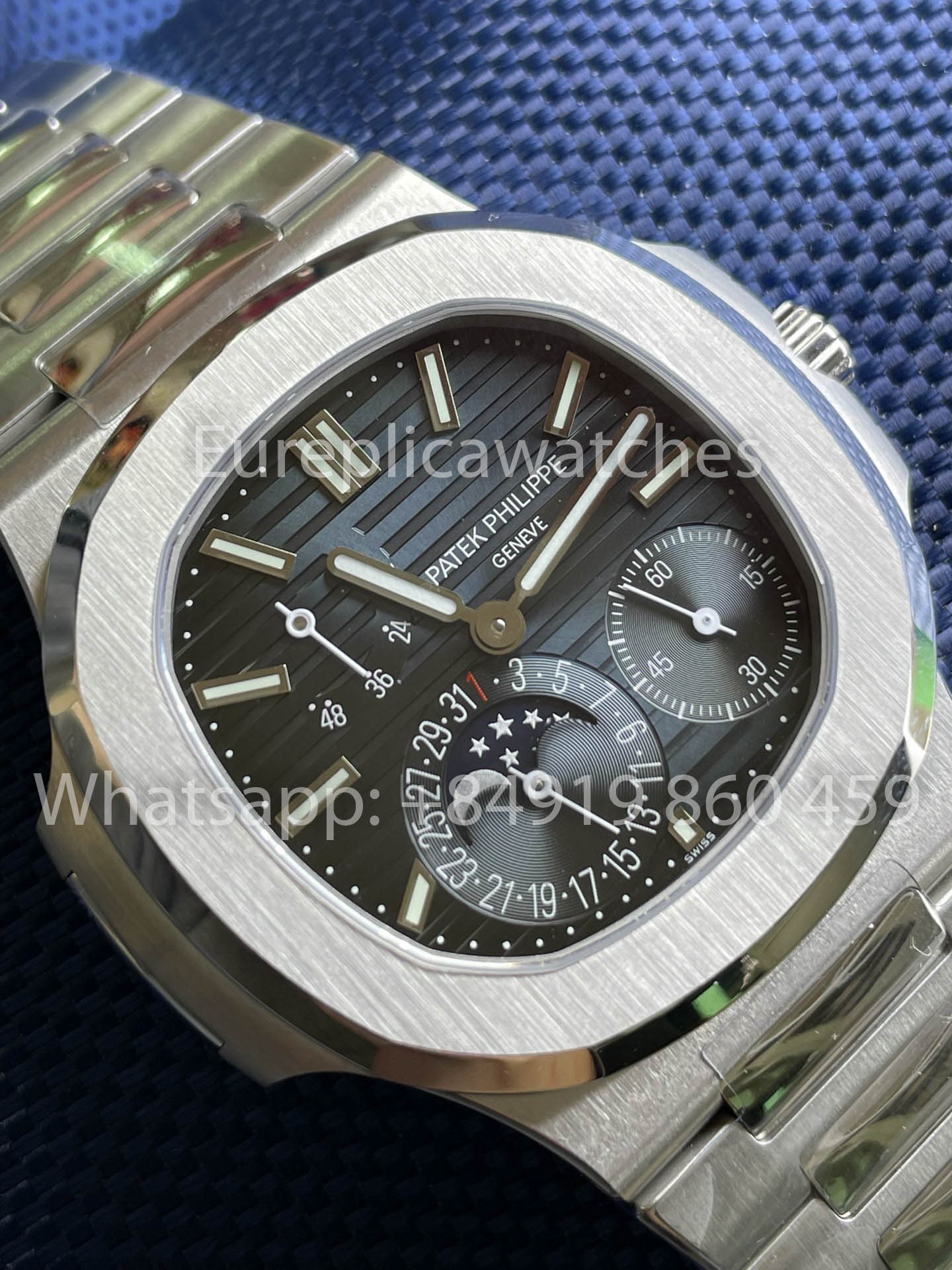 Patek Philippe Nautilus 5712/1A-001 OME Factory Version 1:1 Mejor reloj clon