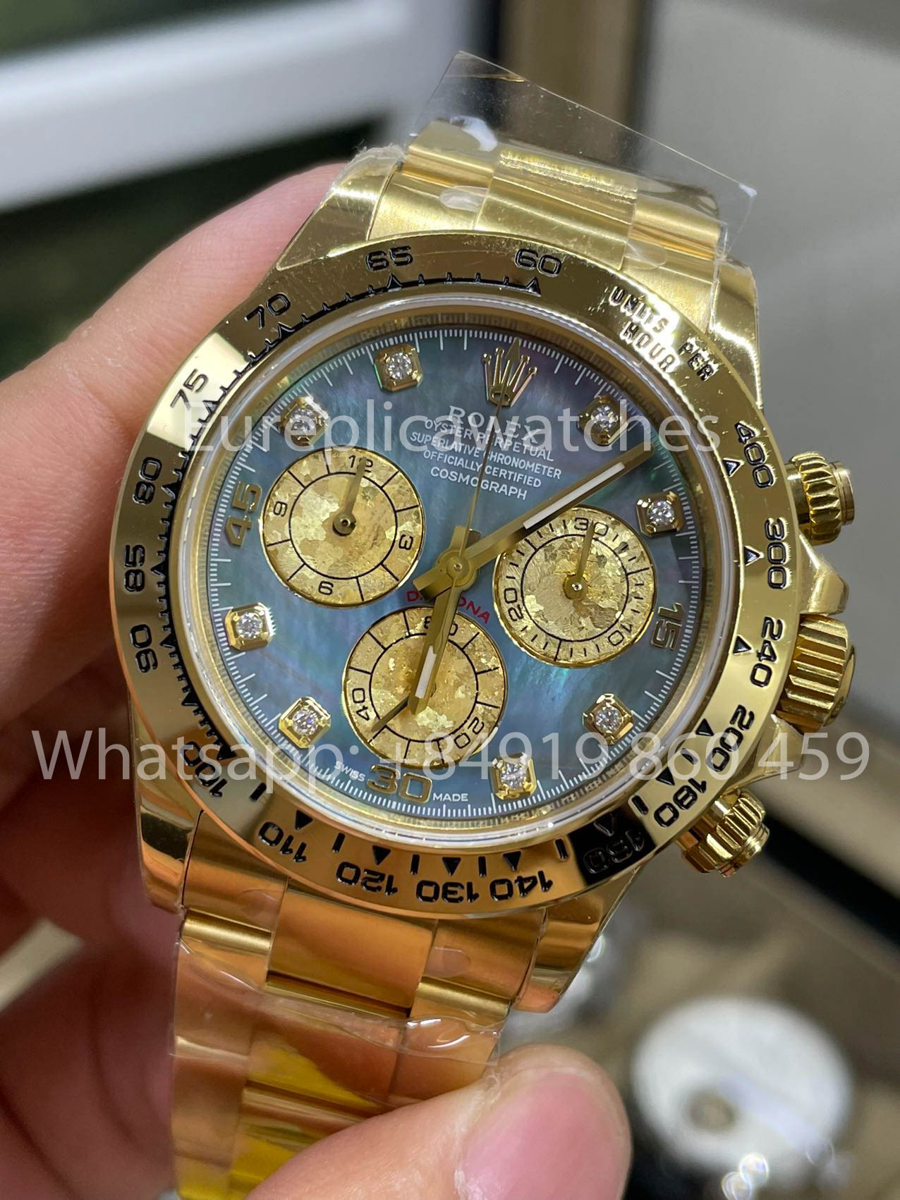 Rolex Cosmograph Daytona M116503-0007 Madreperla 1:1 Mejor clon Contrapeso Oro