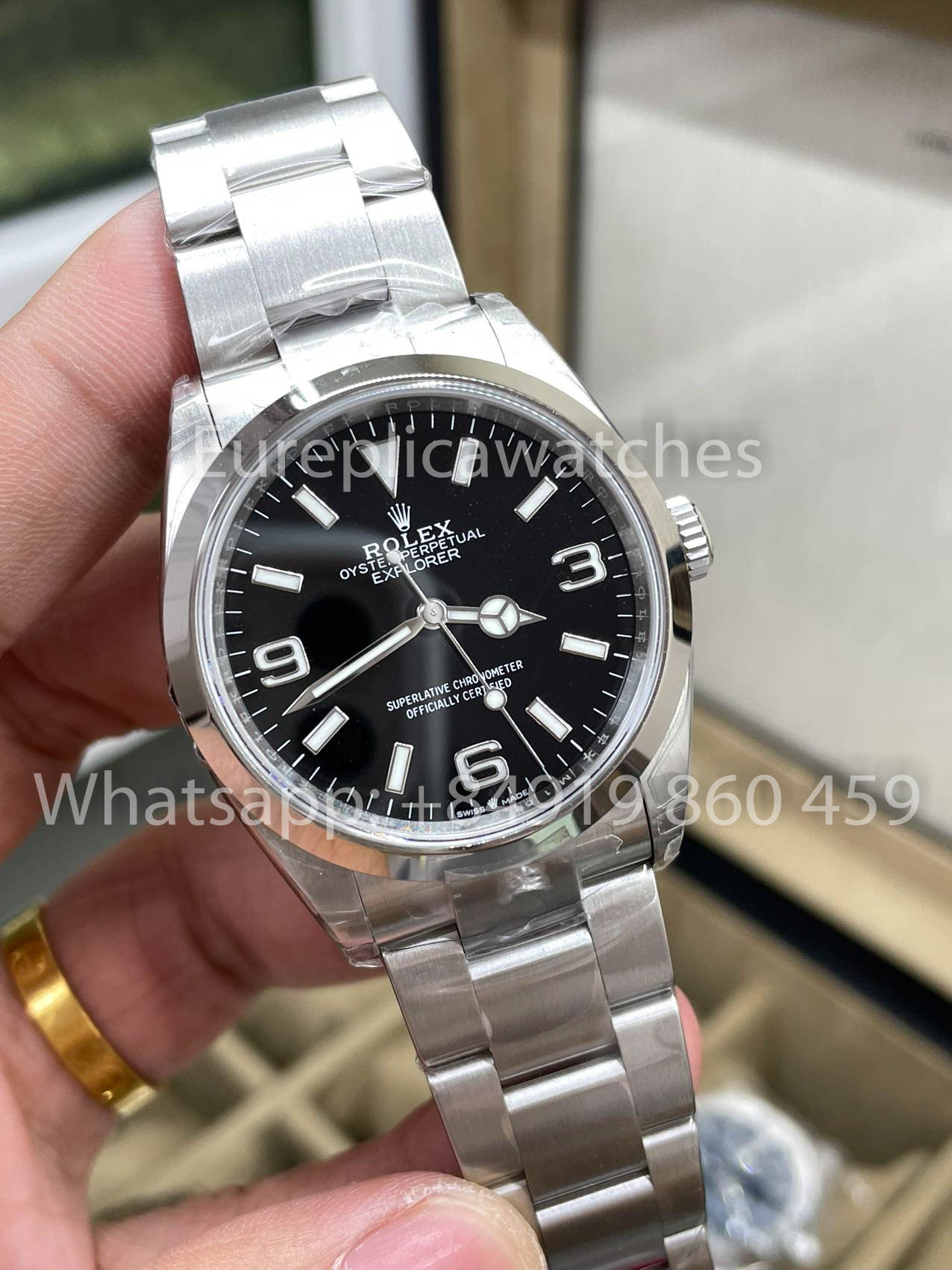 Rolex Explorer 36 mm M124270-0001 VS Factory 1:1 Mejor clon Movimiento 3230