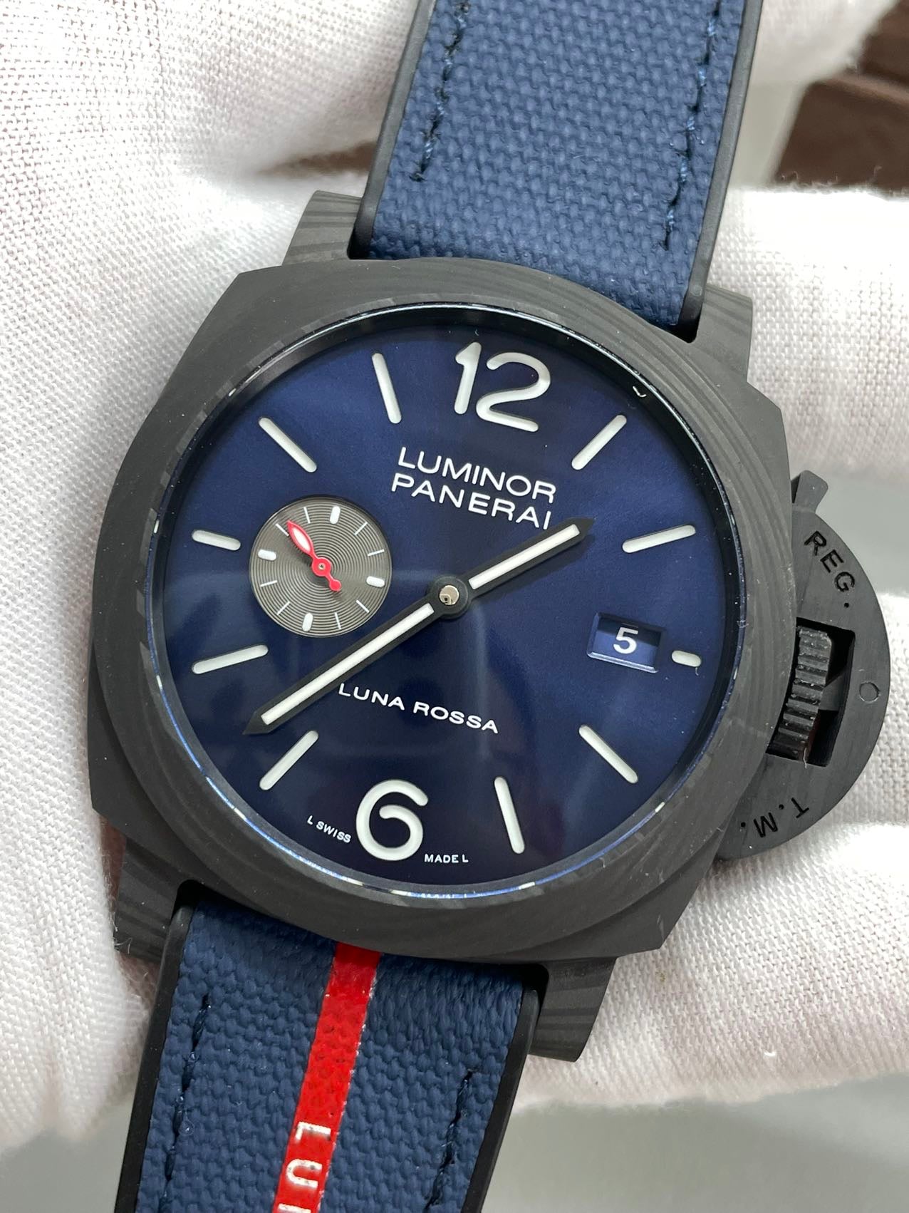 Panerai Luminor PAM01529 Marina Carbotech™ Luna Rossa 1:1 Mejor edición VS Fábrica