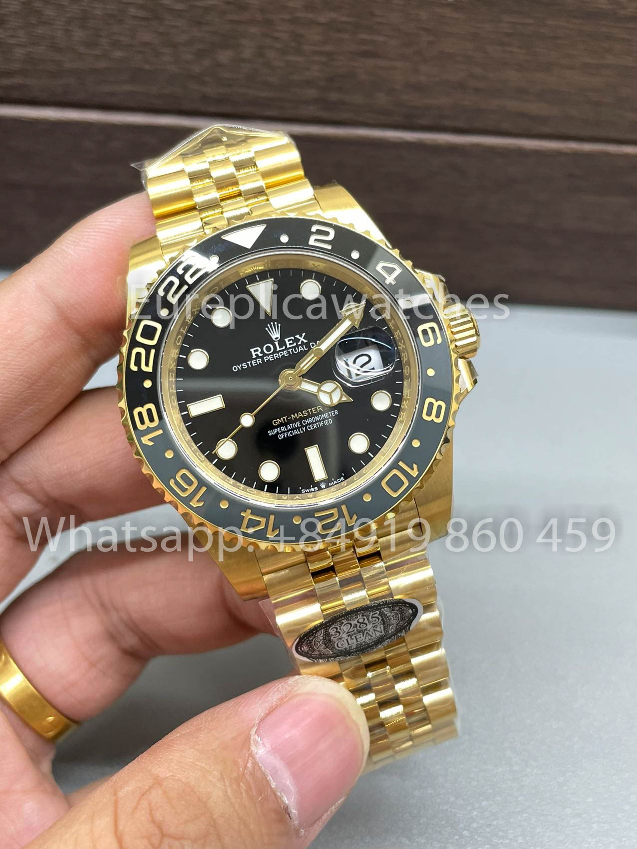 Rolex GMT Master II M126718GRNR-0001 Jubilee Strap 1:1 Best Clone ARF Factory