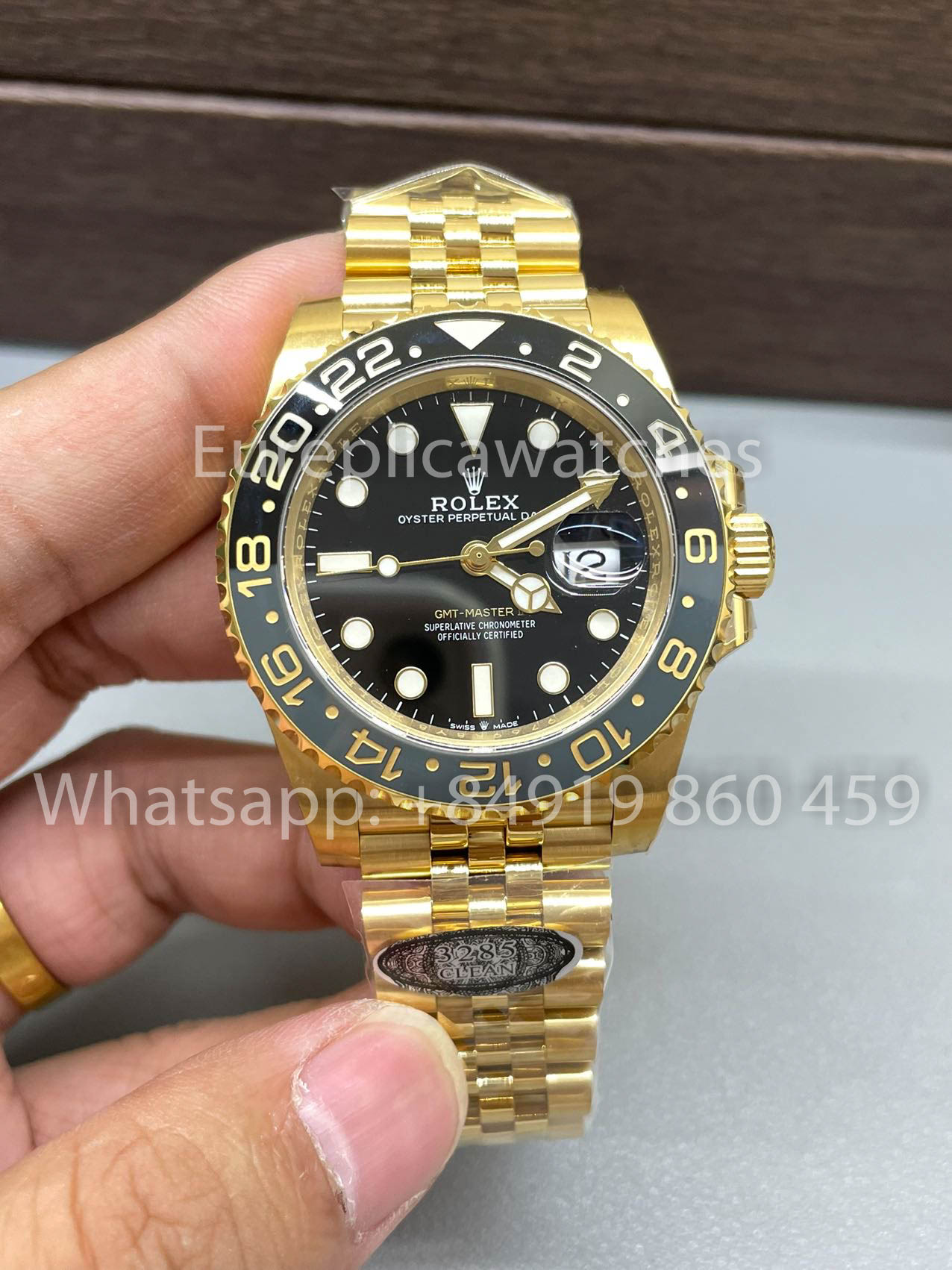 Correa Rolex GMT Master II M126718GRNR-0001 Jubilee 1:1 Mejor clon de fábrica ARF