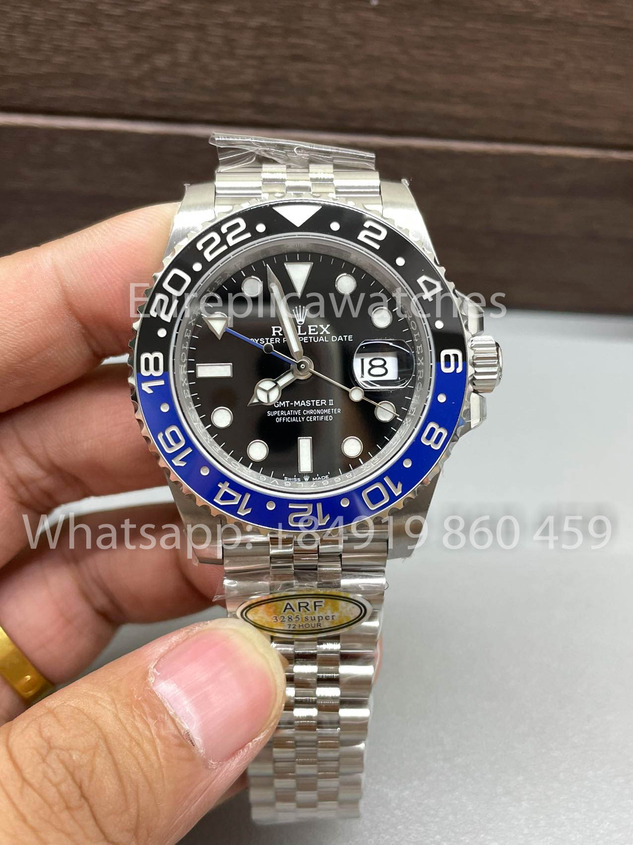 Rolex GMT Master II M126710BLNR-0002 Jubilee Strap 1:1 Best Clone ARF Factory